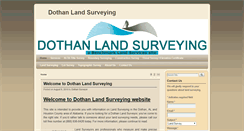 Desktop Screenshot of dothanlandsurveying.com